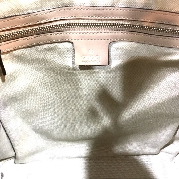 GUCCI Hobo GG Canvas Leather Orange - Picture 14 of 15